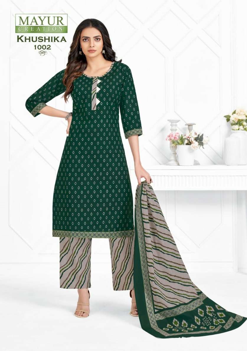 Mayur Khushika Vol-1 – Kurti Pant With Dupatta