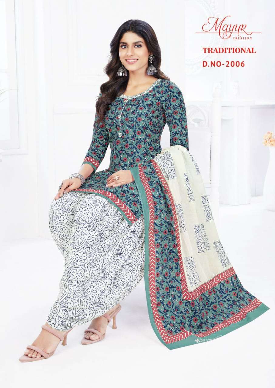 Mayur Traditional Vol-2 – Dress Material