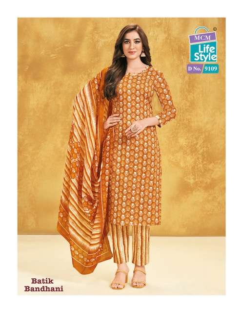 MCM LifeStyle Batik Bandhni Special – Kurti Pant With Dupatta