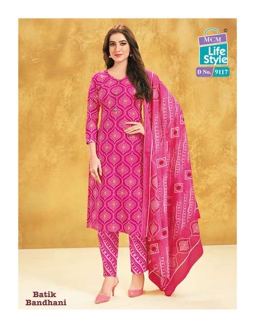 MCM LifeStyle Batik Bandhni Special – Kurti Pant With Dupatta
