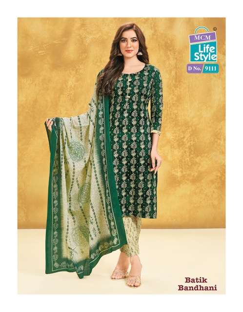 MCM LifeStyle Batik Bandhni Special – Kurti Pant With Dupatta