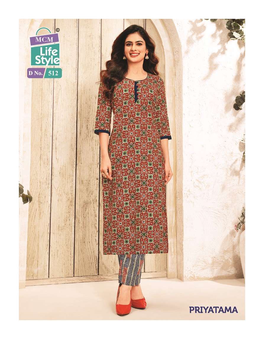 MCM Priyatama Vol-5 – Kurti With Pant