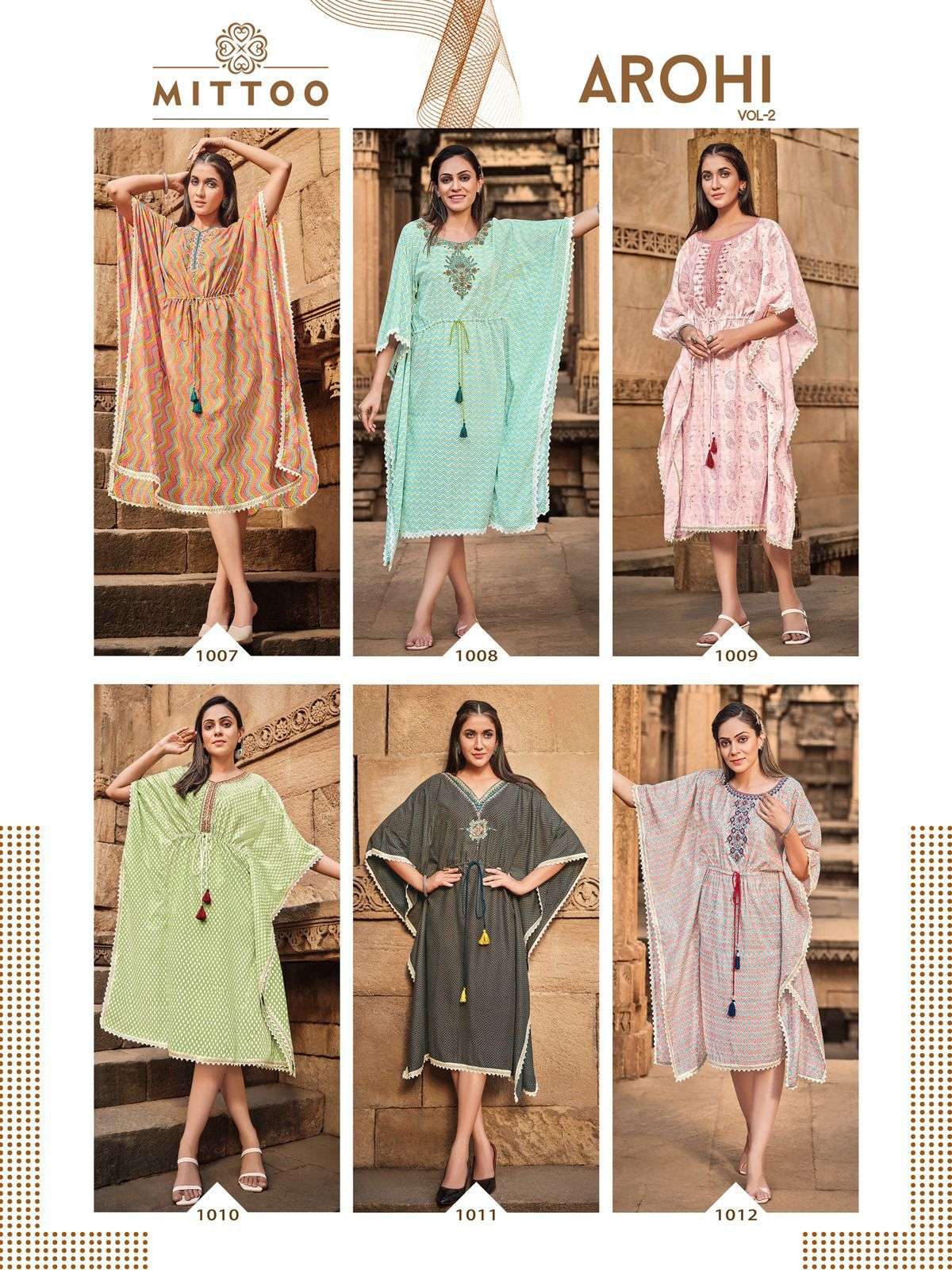 MITTOO AROHI VOL 2 Kurti Wholesale catalog