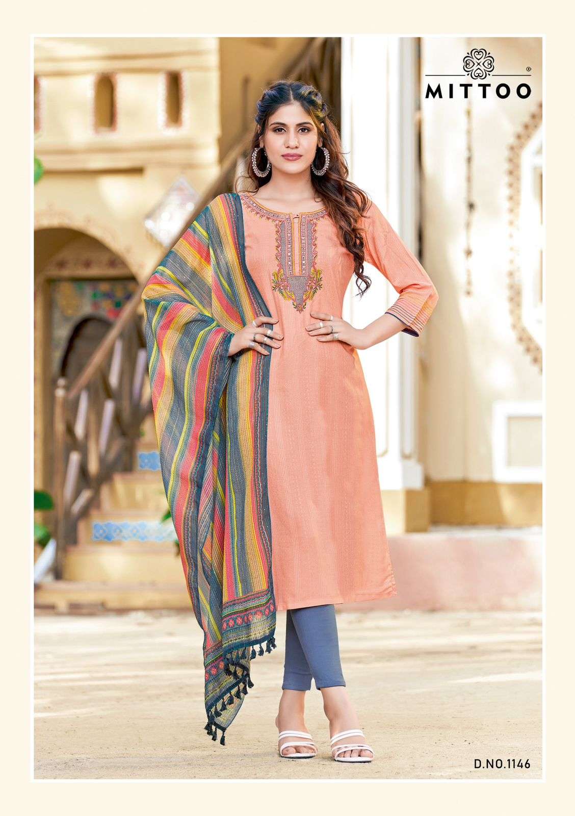 MITTOO KHWAISH Rayon Weaving Kurti Wholesale catalog