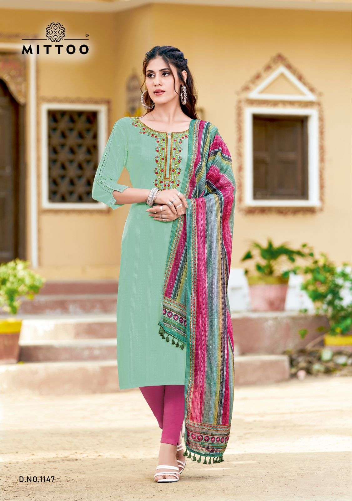 MITTOO KHWAISH Rayon Weaving Kurti Wholesale catalog