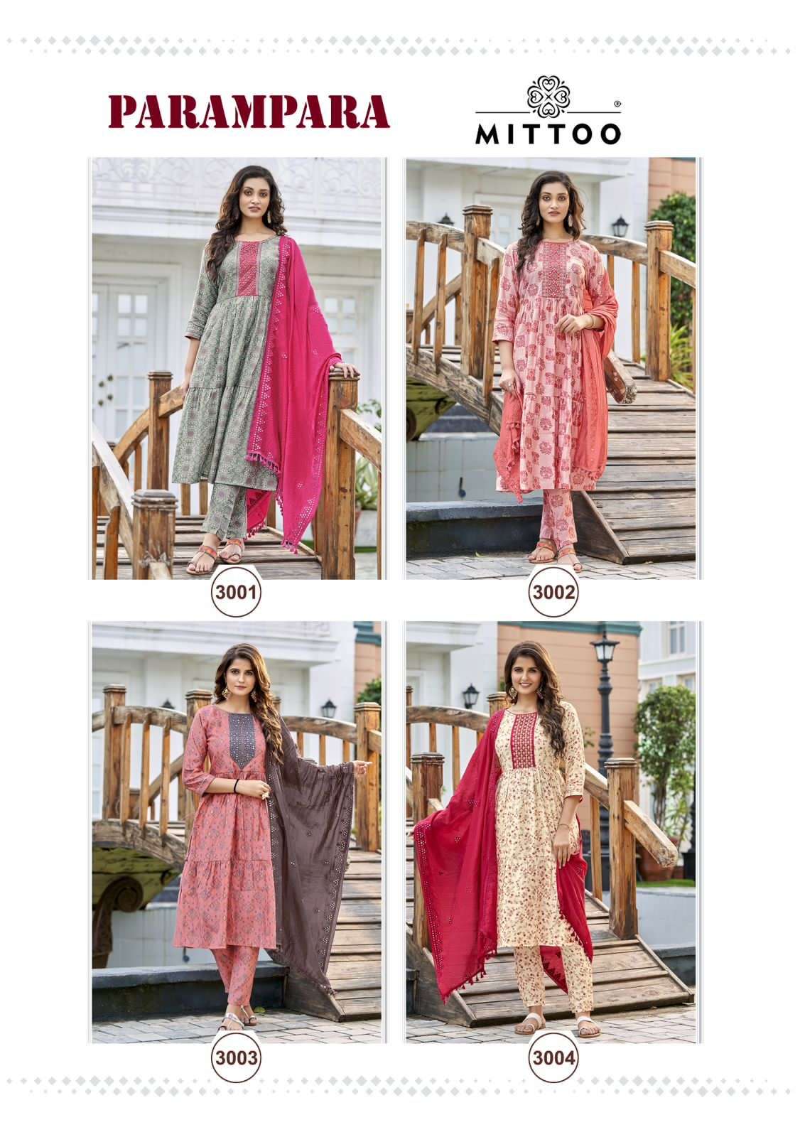 MITTOO PARAMPARA Chanderi Viscose Kurti Wholesale catalog