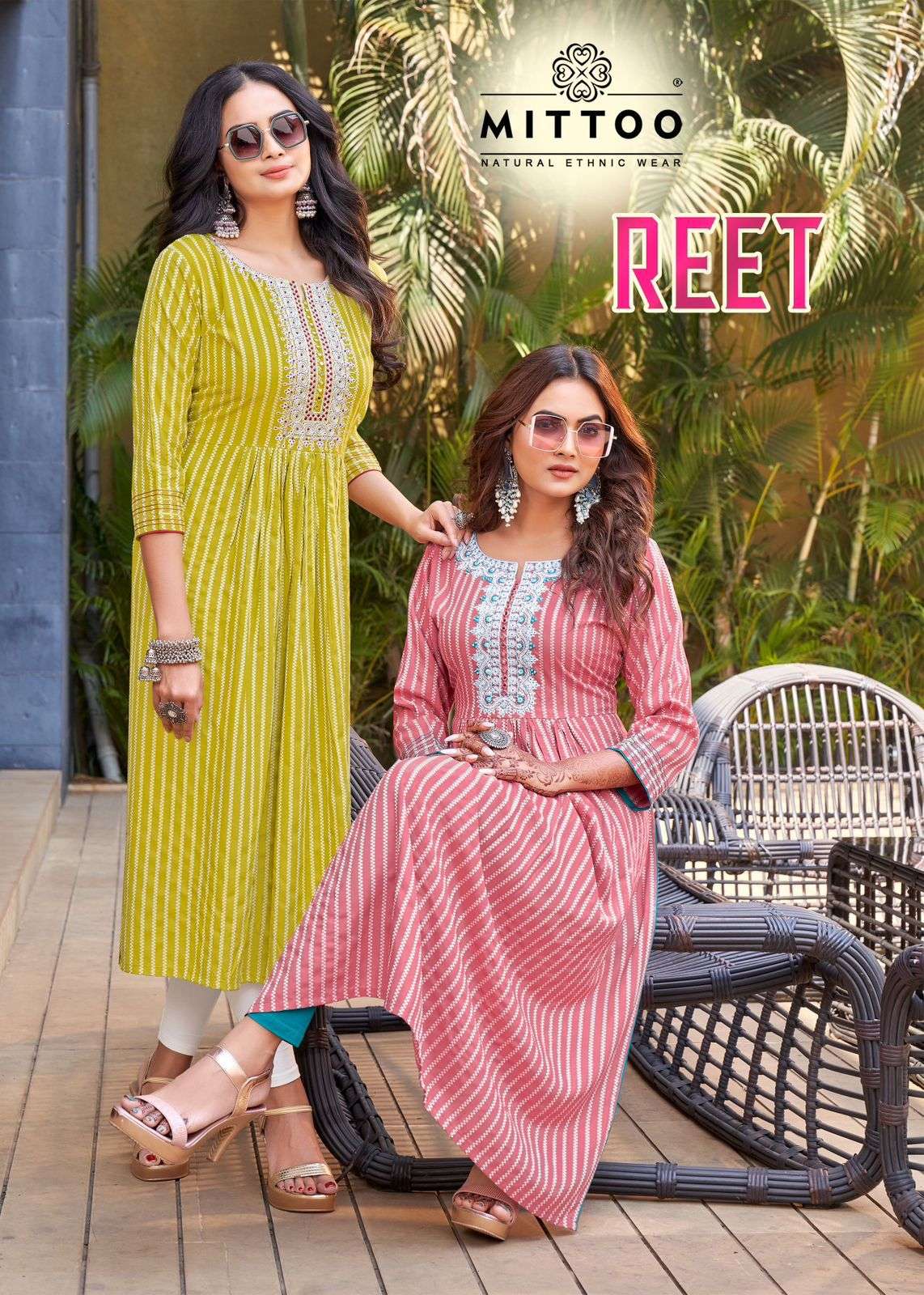 MITTOO REET Rincle Rayon Kurti Wholesale catalog
