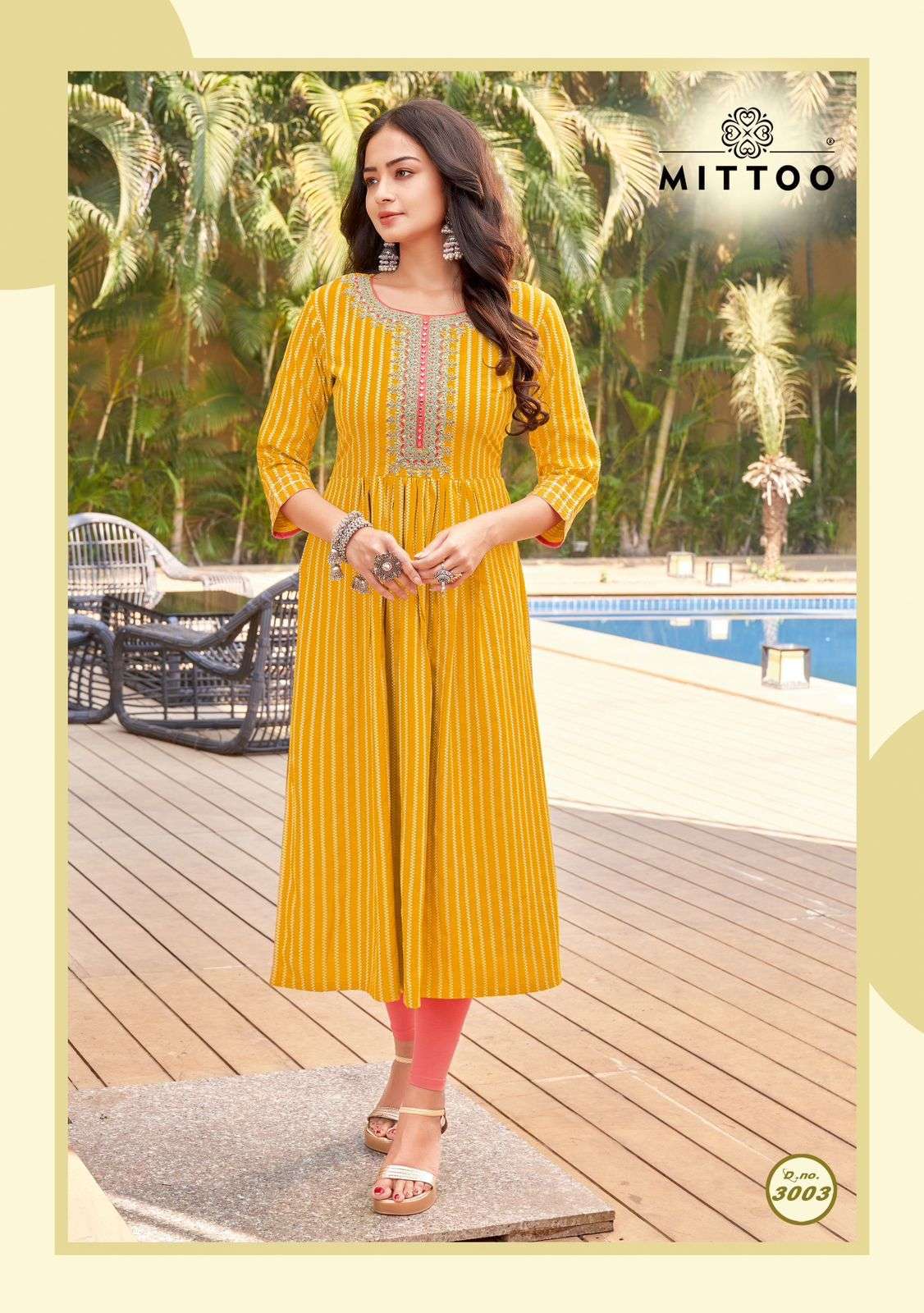MITTOO REET Rincle Rayon Kurti Wholesale catalog