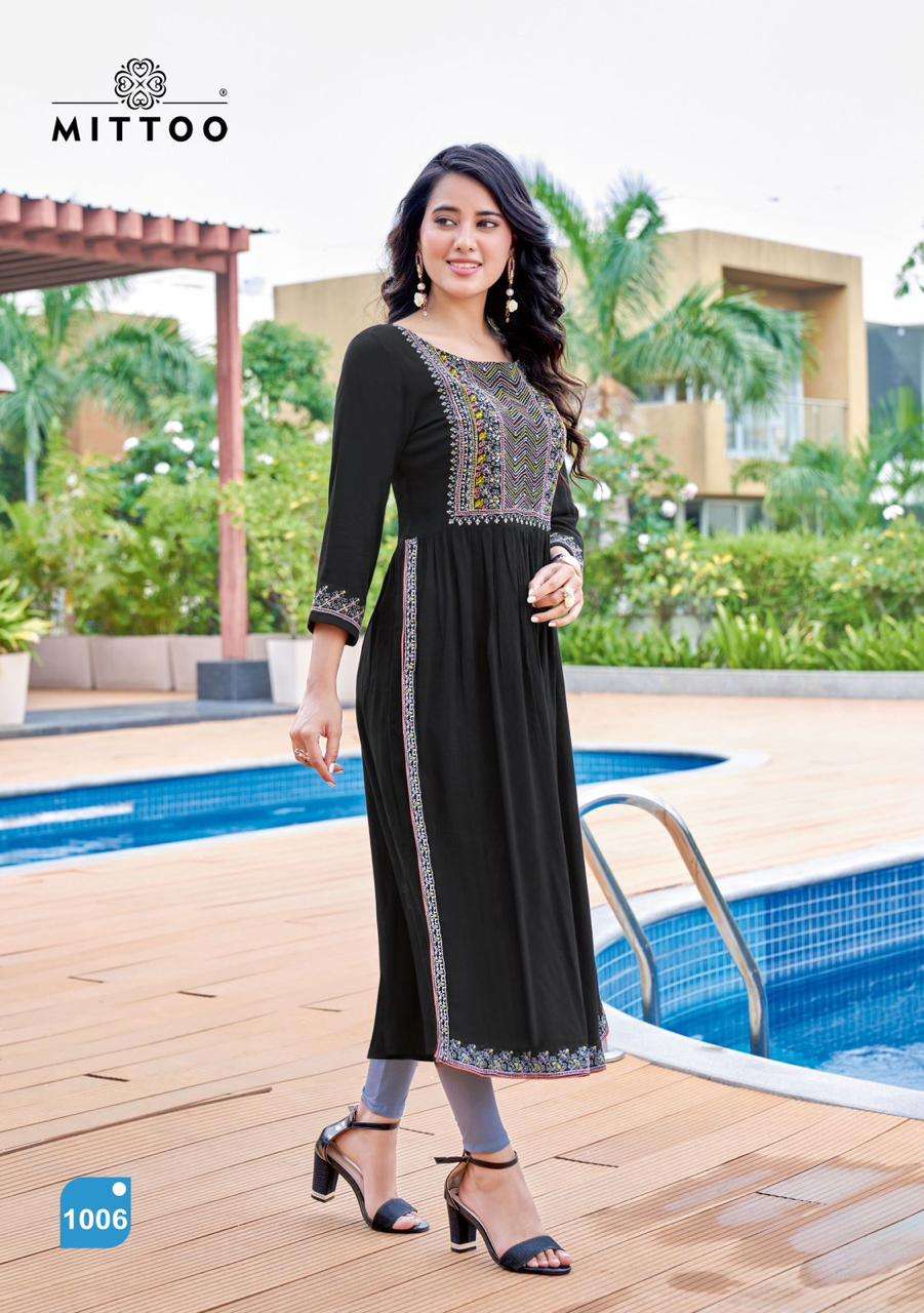 MITTOO SARGAM Kurti Wholesale catalog