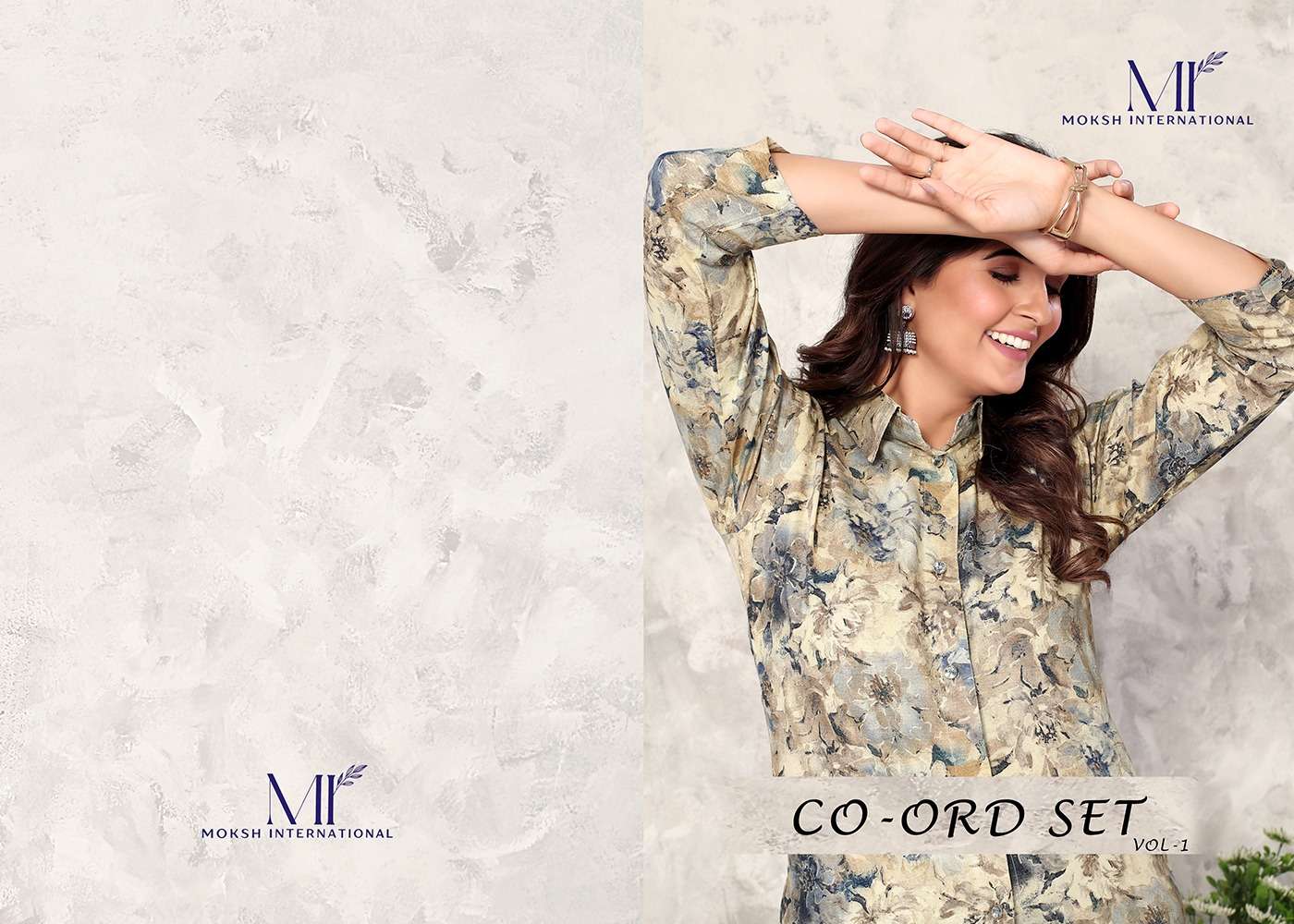 Moksh International Co-ord Set Vol-1 Kurti Wholesale catalog