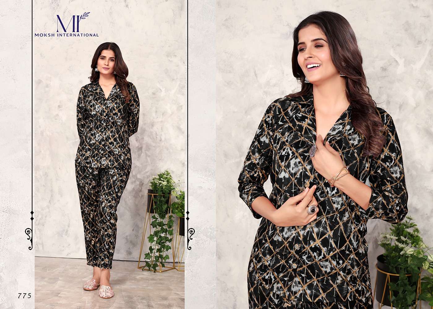 Moksh International Co-ord Set Vol-1 Kurti Wholesale catalog