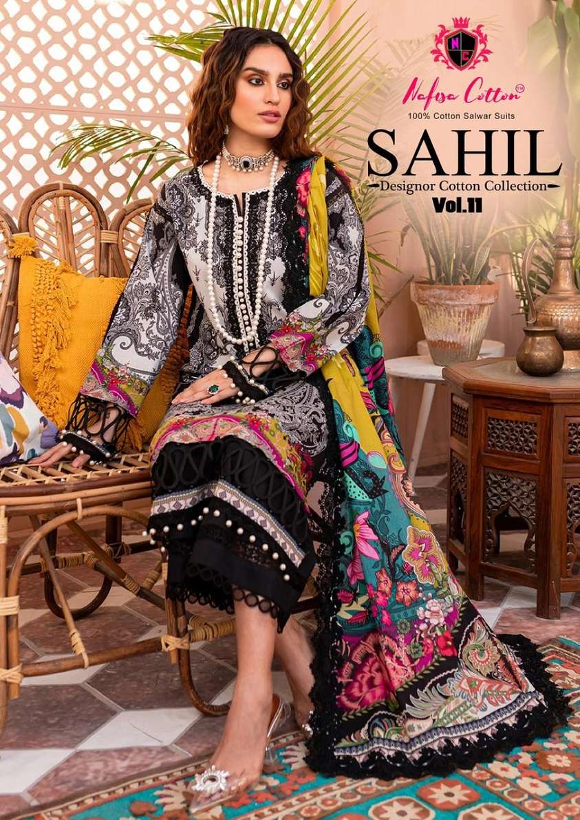 Nafisa Sahil Vol-11 – Dress Material