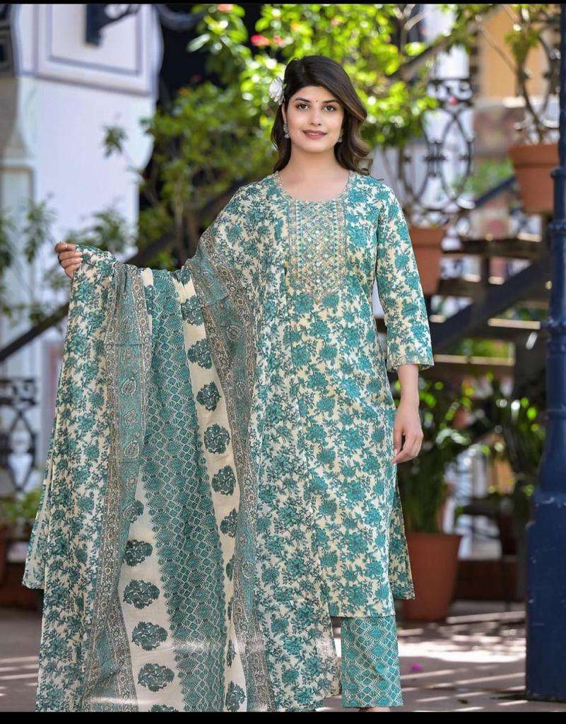New Lunch Vol - 1 COTTON 60:60 KURTI Wholesale catalog
