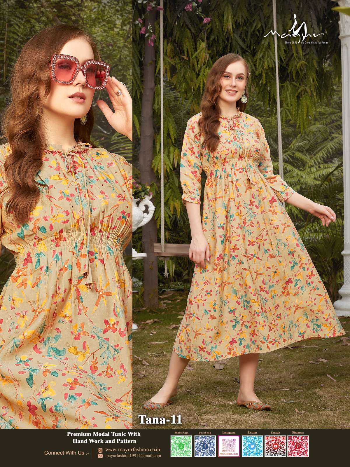 New Lunch vol-1 Tunic Kurti  Wholesale catalog