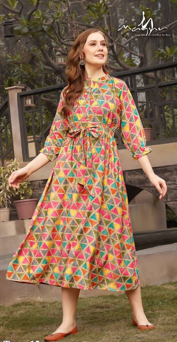 New Lunch vol-3 Tunic Kurti Wholesale catalog 