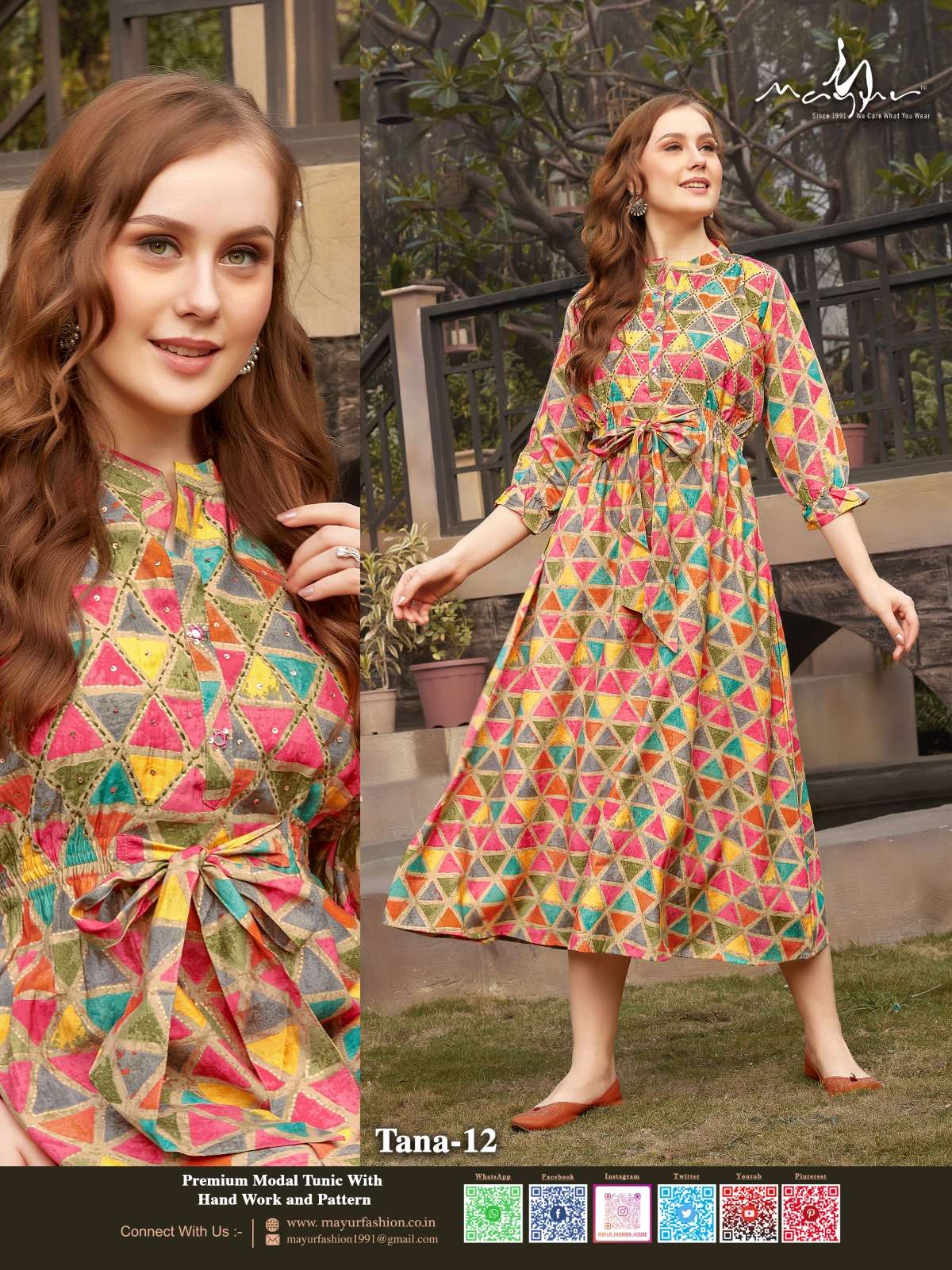 New Lunch vol-3 Tunic Kurti Wholesale catalog 