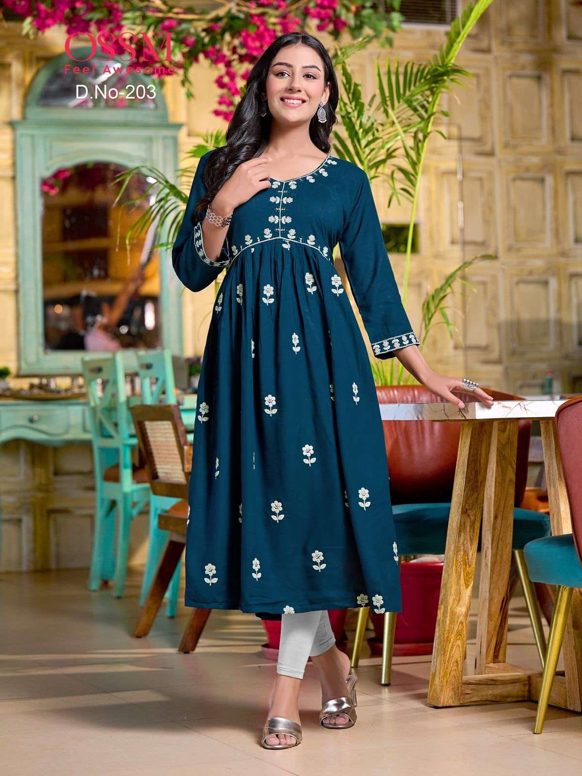 OSSM CELEBRATIONS VOL 02ALIA Style Kurti Wholesale catalog