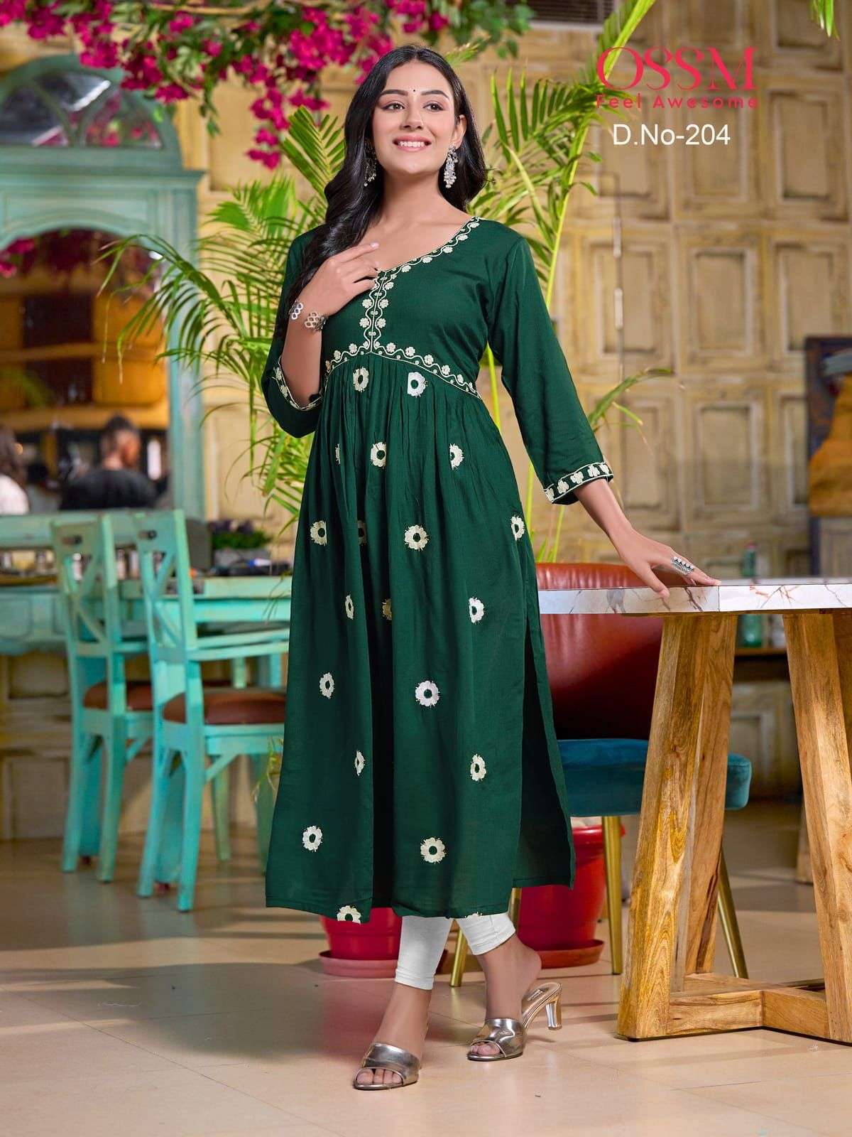 OSSM CELEBRATIONS VOL 02ALIA Style Kurti Wholesale catalog