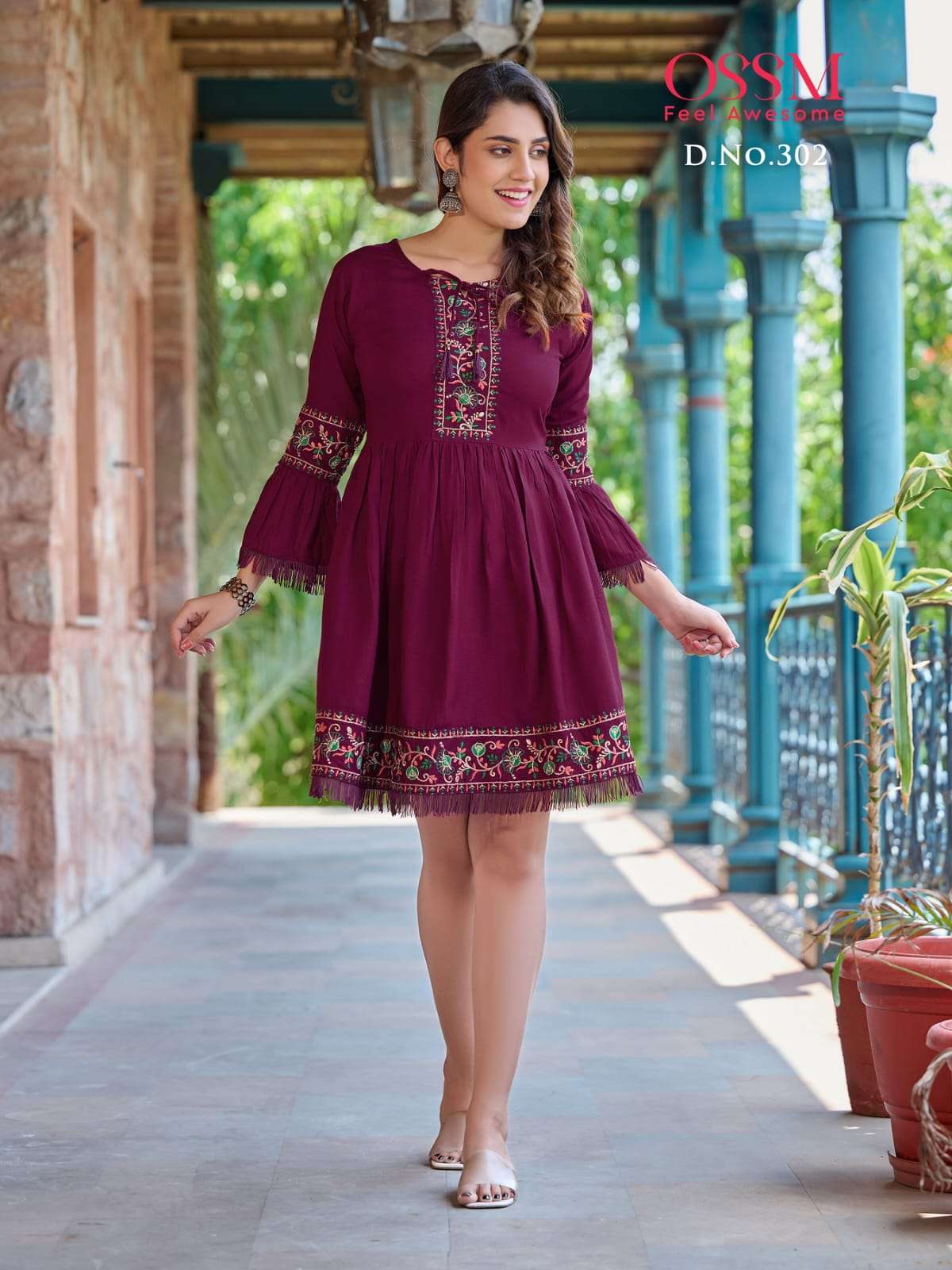 OSSM Cherry Vol 03 Fancy Shorties Kurti Wholesale catalog