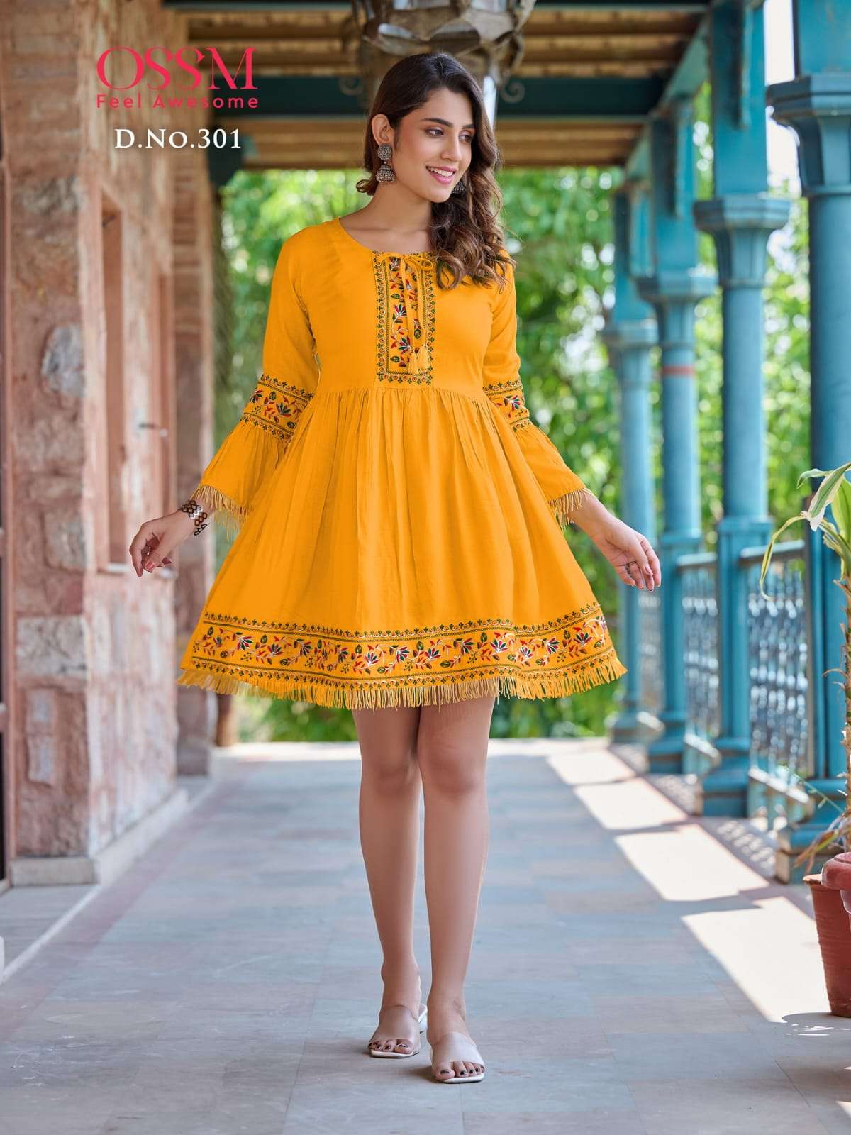 OSSM Cherry Vol 03 Fancy Shorties Kurti Wholesale catalog
