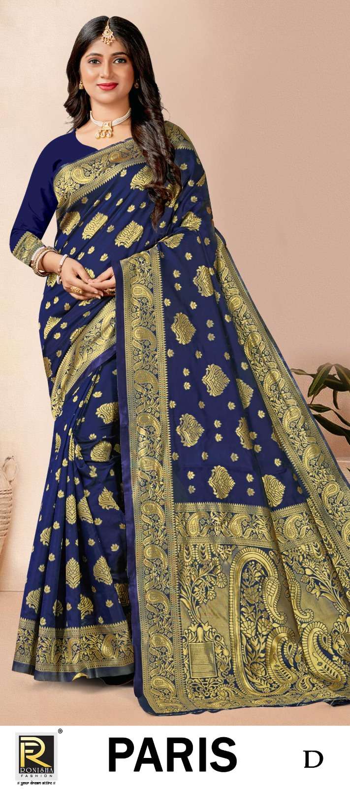 PARIS  BY RONISHA SAREE SILK FABRICS SUPER HIT COLLECTION 