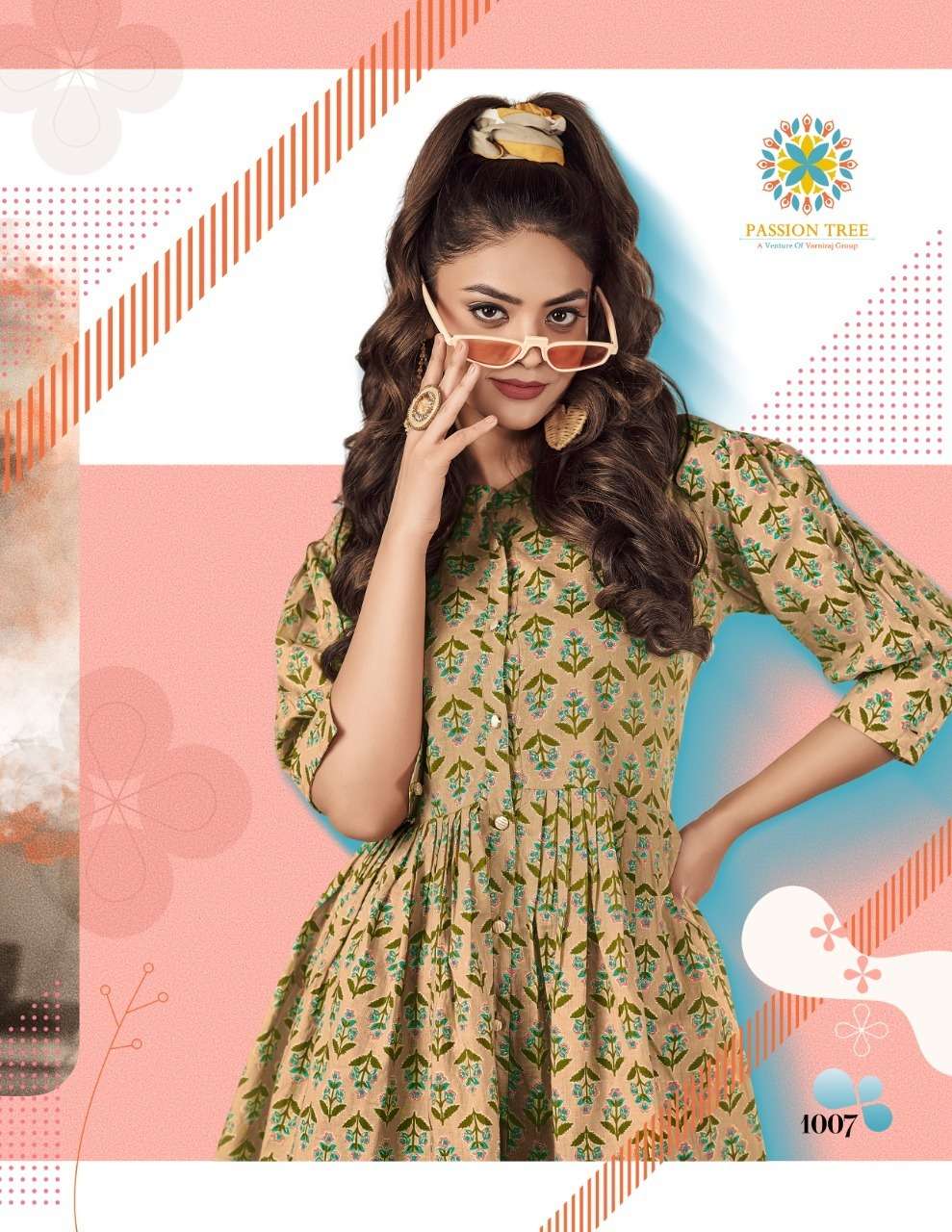 PASSION TREE FlAIR COTTO VOL.1 Kurti Wholesale catalog