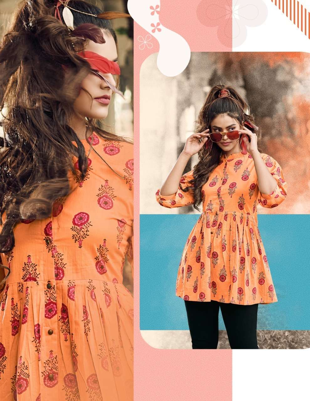 PASSION TREE FlAIR COTTO VOL.1 Kurti Wholesale catalog
