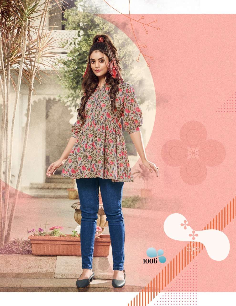PASSION TREE FlAIR COTTO VOL.1 Kurti Wholesale catalog