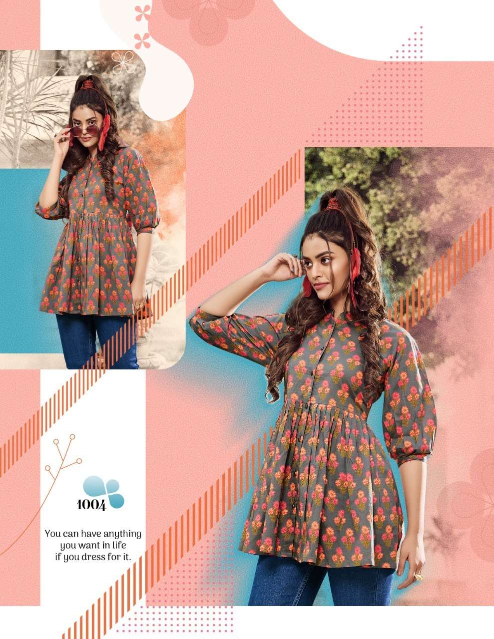 PASSION TREE FlAIR COTTO VOL.1 Kurti Wholesale catalog