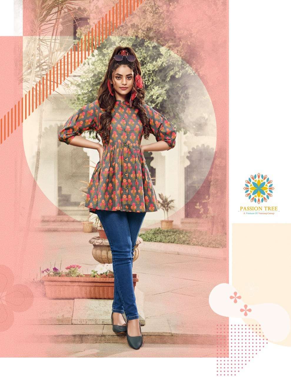 PASSION TREE FlAIR COTTO VOL.1 Kurti Wholesale catalog