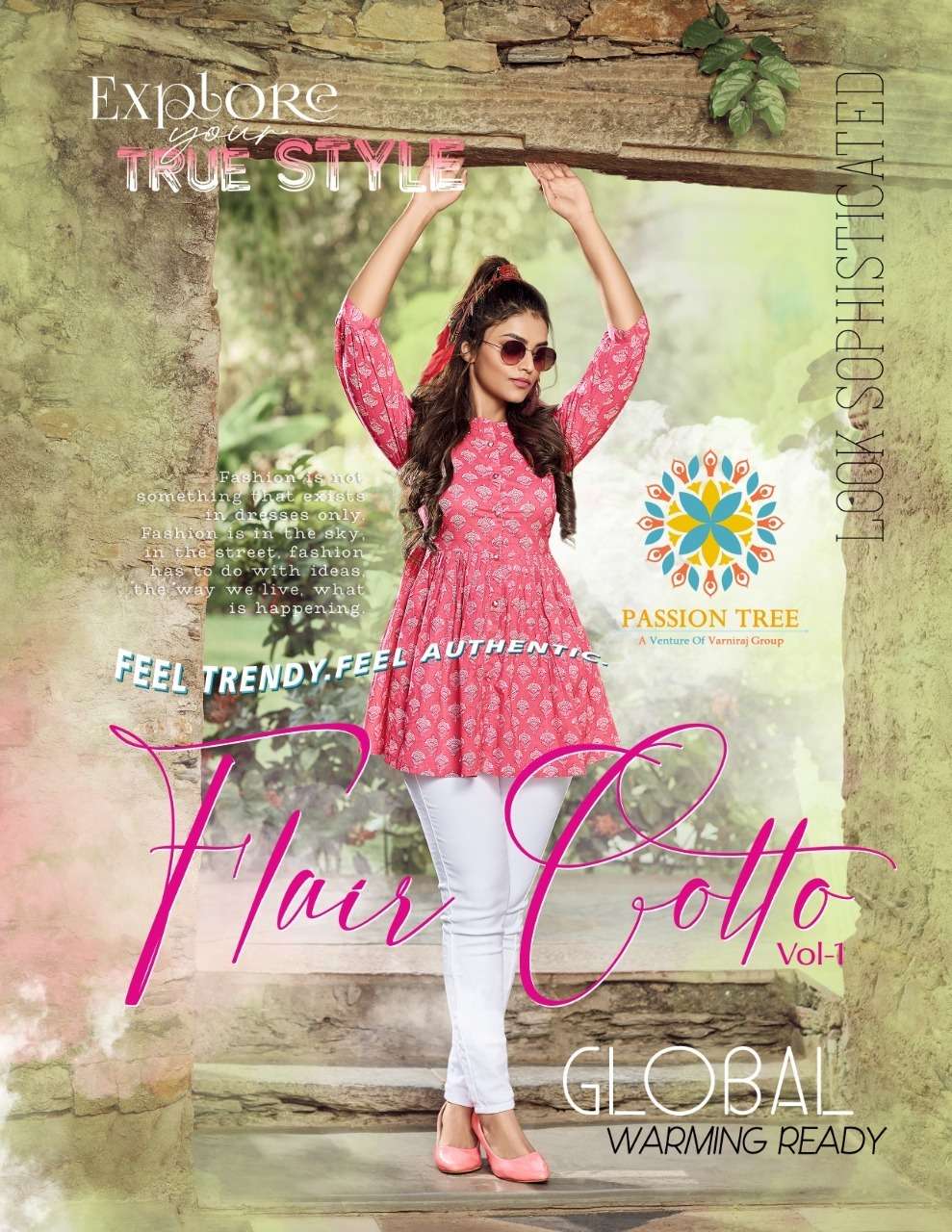 PASSION TREE FlAIR COTTO VOL.1 Kurti Wholesale catalog
