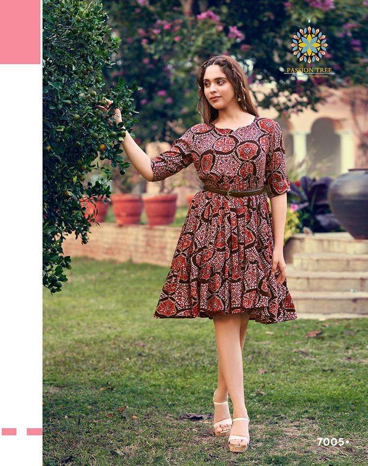 PASSION TREE FlAIR GIRL VOL-1 Kurti Wholesale catalog