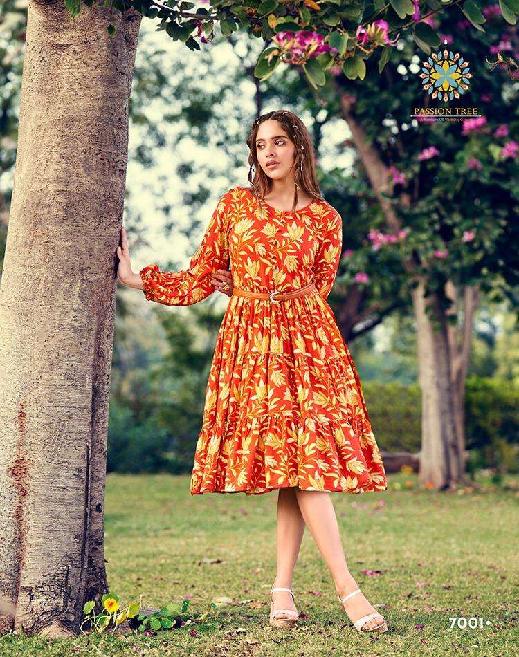PASSION TREE FlAIR GIRL VOL-1 Kurti Wholesale catalog