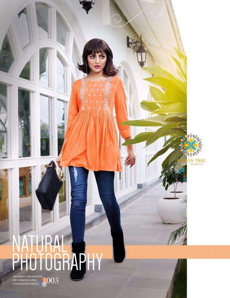PASSION TREE FlAIR STUDIO VOL.3 TUNIC TOPS KURTI WHOLESALE CATALOG