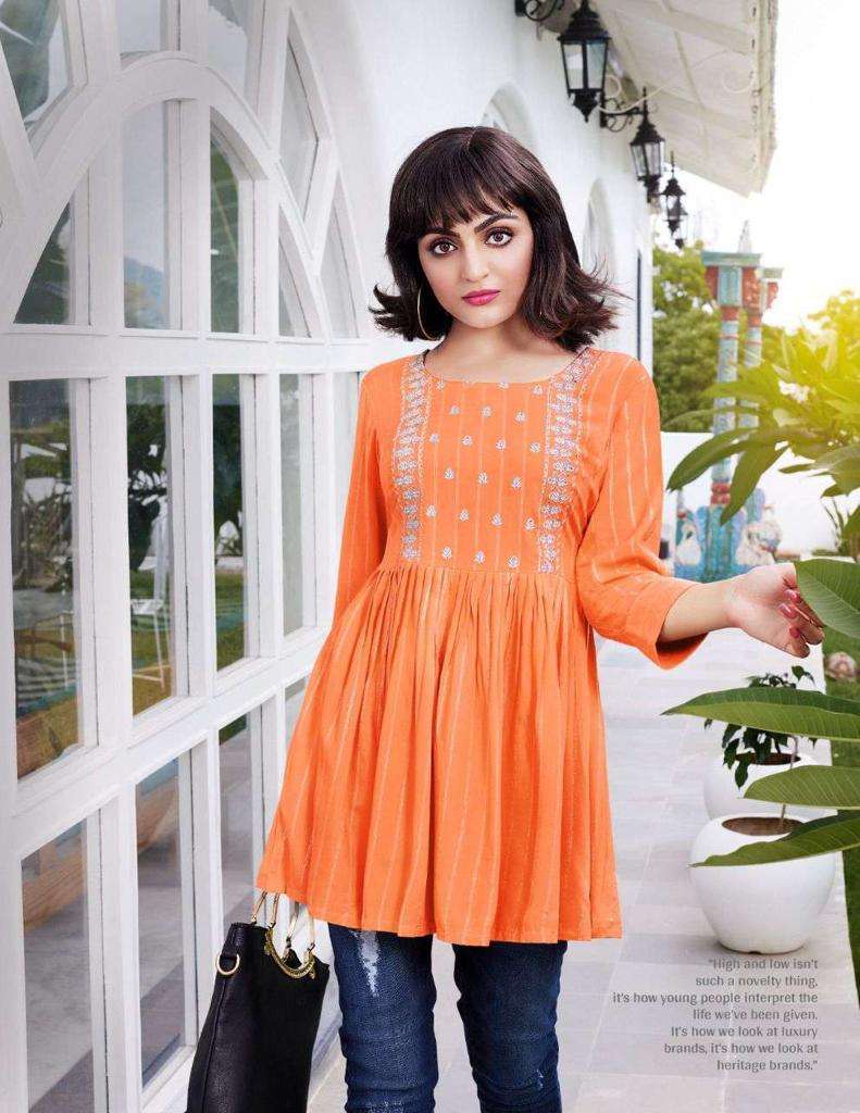 PASSION TREE FlAIR STUDIO VOL.3 TUNIC TOPS KURTI WHOLESALE CATALOG