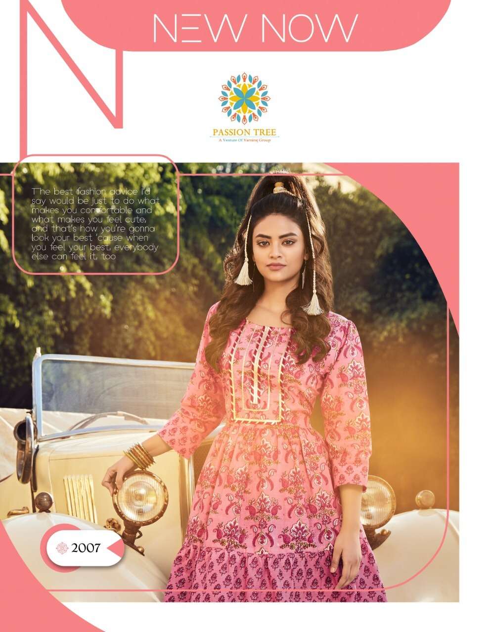 PASSION TREE FlAIR TALK VOL.2 TUNIC TOPS KURTI WHOLESALE CATALOG