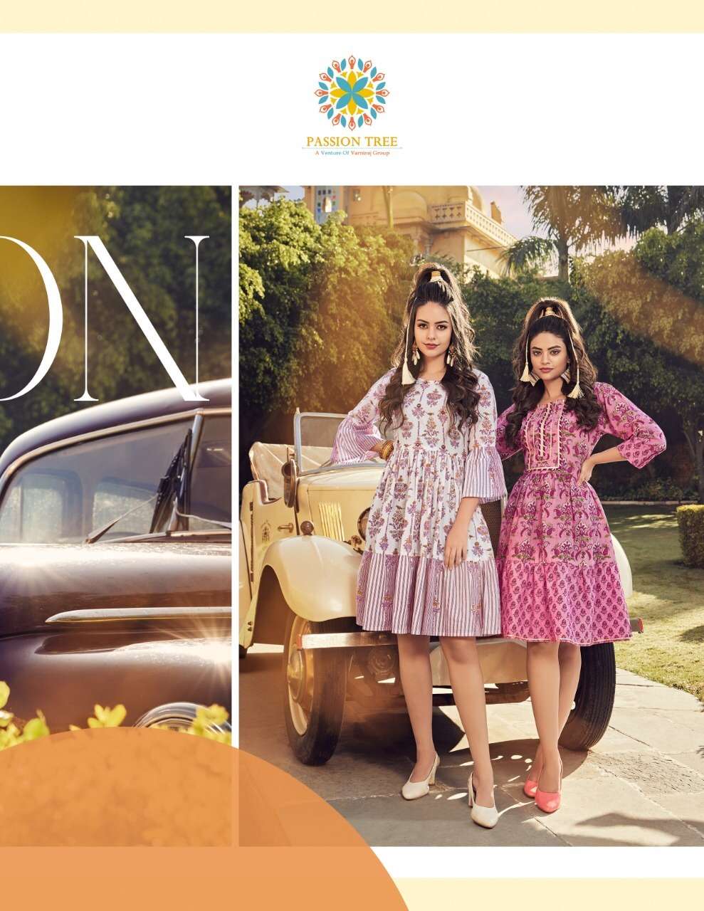 PASSION TREE FlAIR TALK VOL.2 TUNIC TOPS KURTI WHOLESALE CATALOG