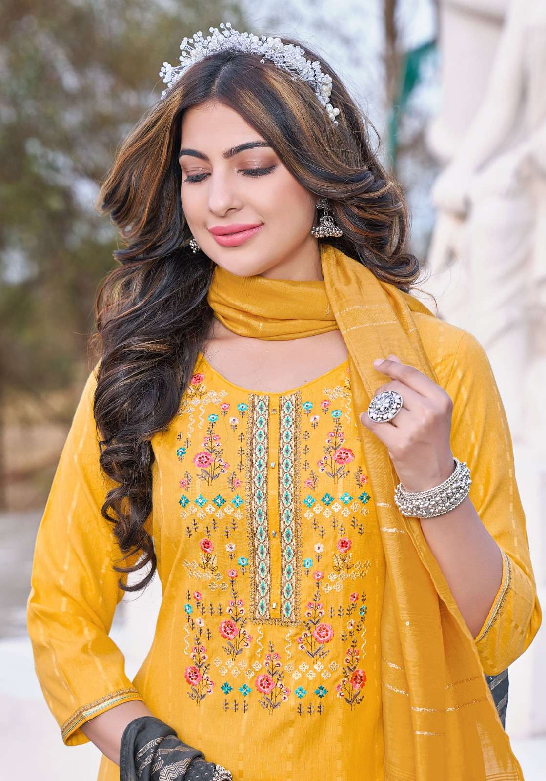 PINK MIRROR MOMENT Kurti Wholesale catalog