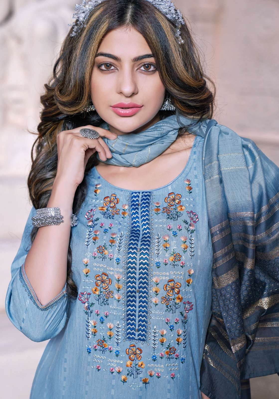 PINK MIRROR MOMENT Kurti Wholesale catalog