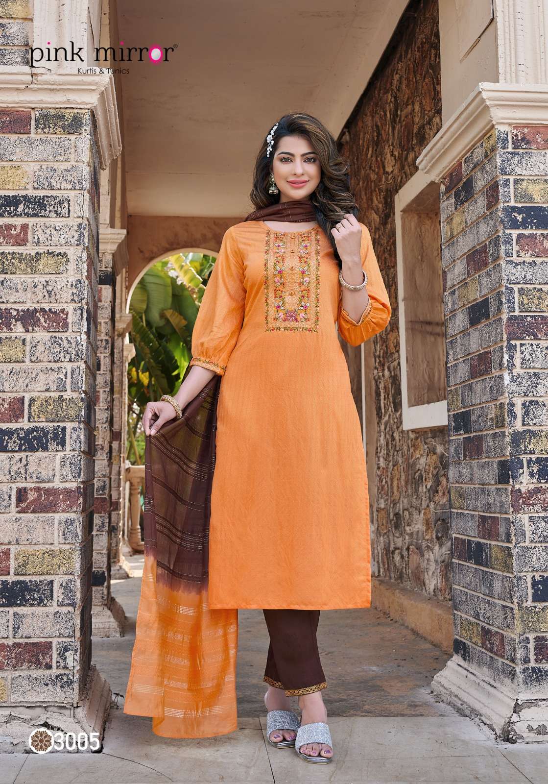 PINK MIRROR TWILIGHT  Kurti Wholesale catalog