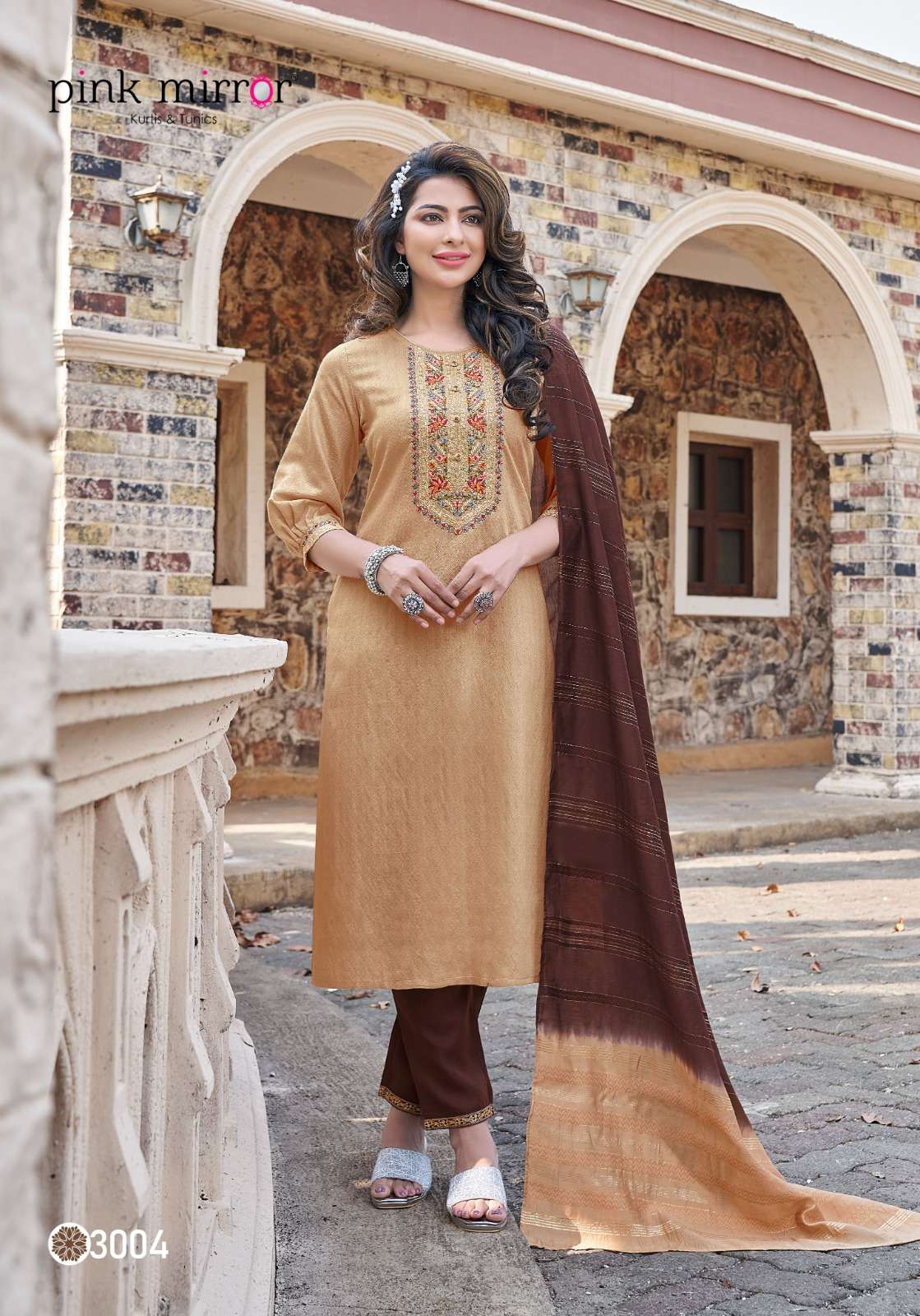 PINK MIRROR TWILIGHT  Kurti Wholesale catalog