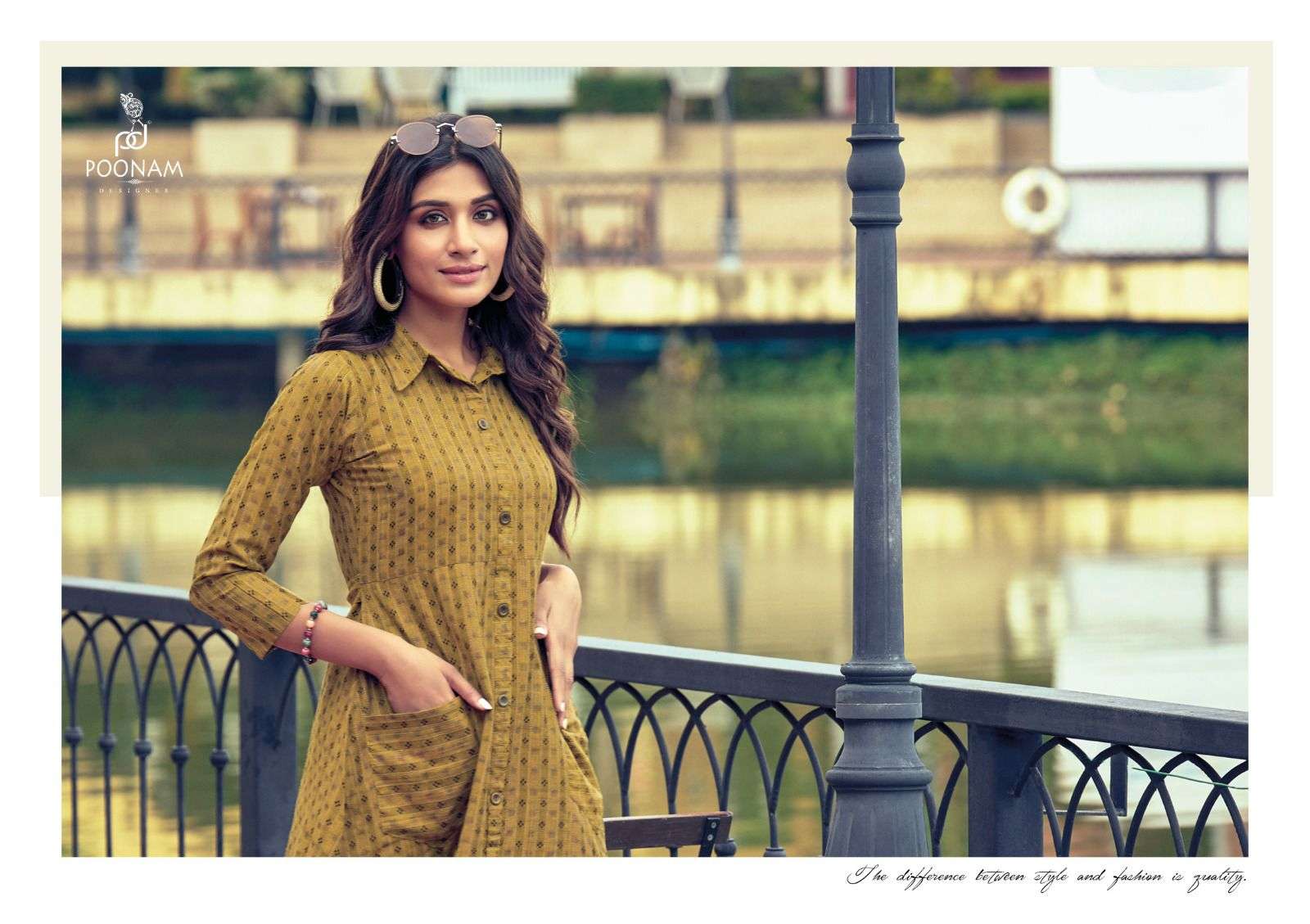 POONAM DESIGNER Stella Cotton Kurti Wholesale catalog