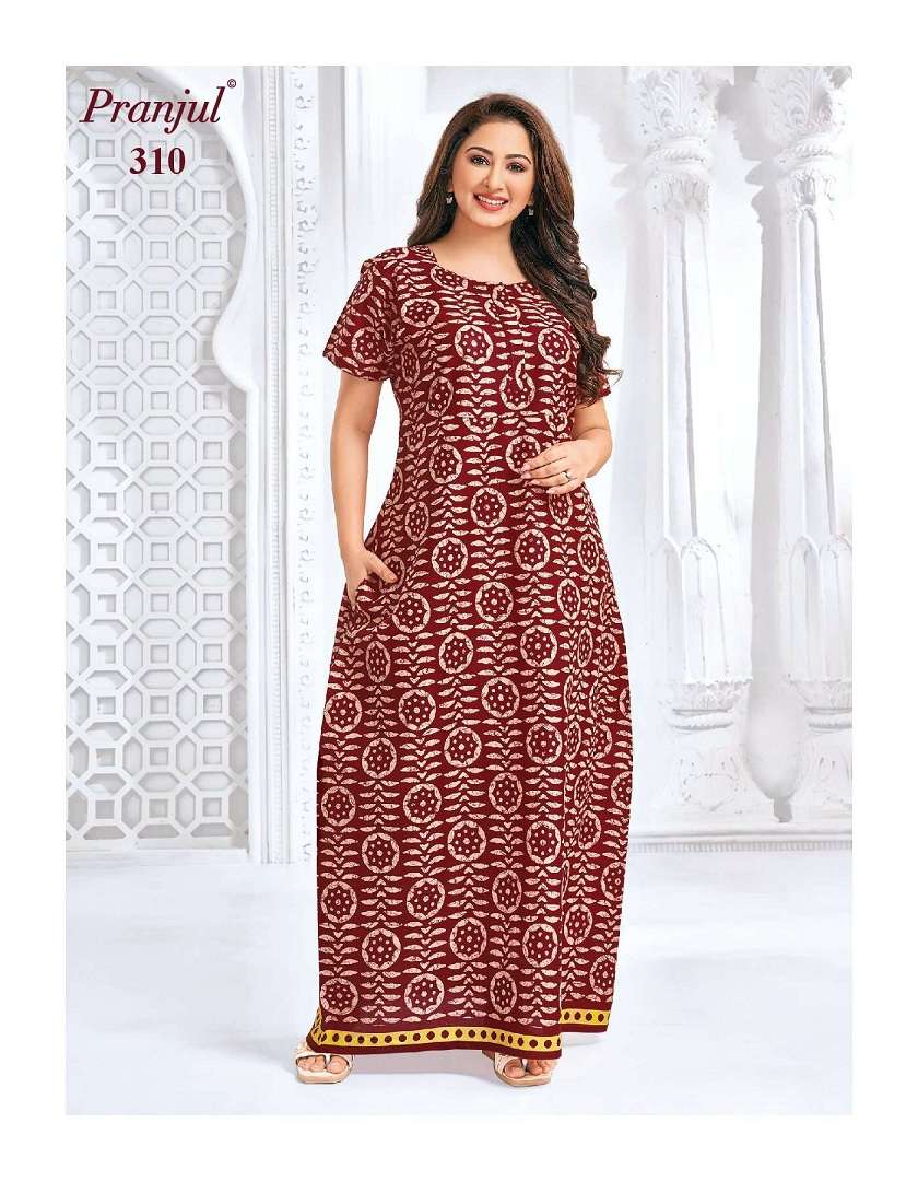 Pranjul Pragati Nighties Vol-5 - Wholesale Catalog