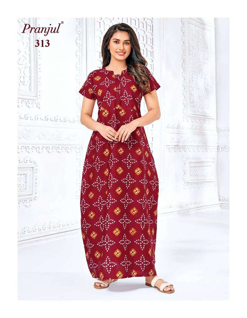 Pranjul Pragati Nighties Vol-5 - Wholesale Catalog