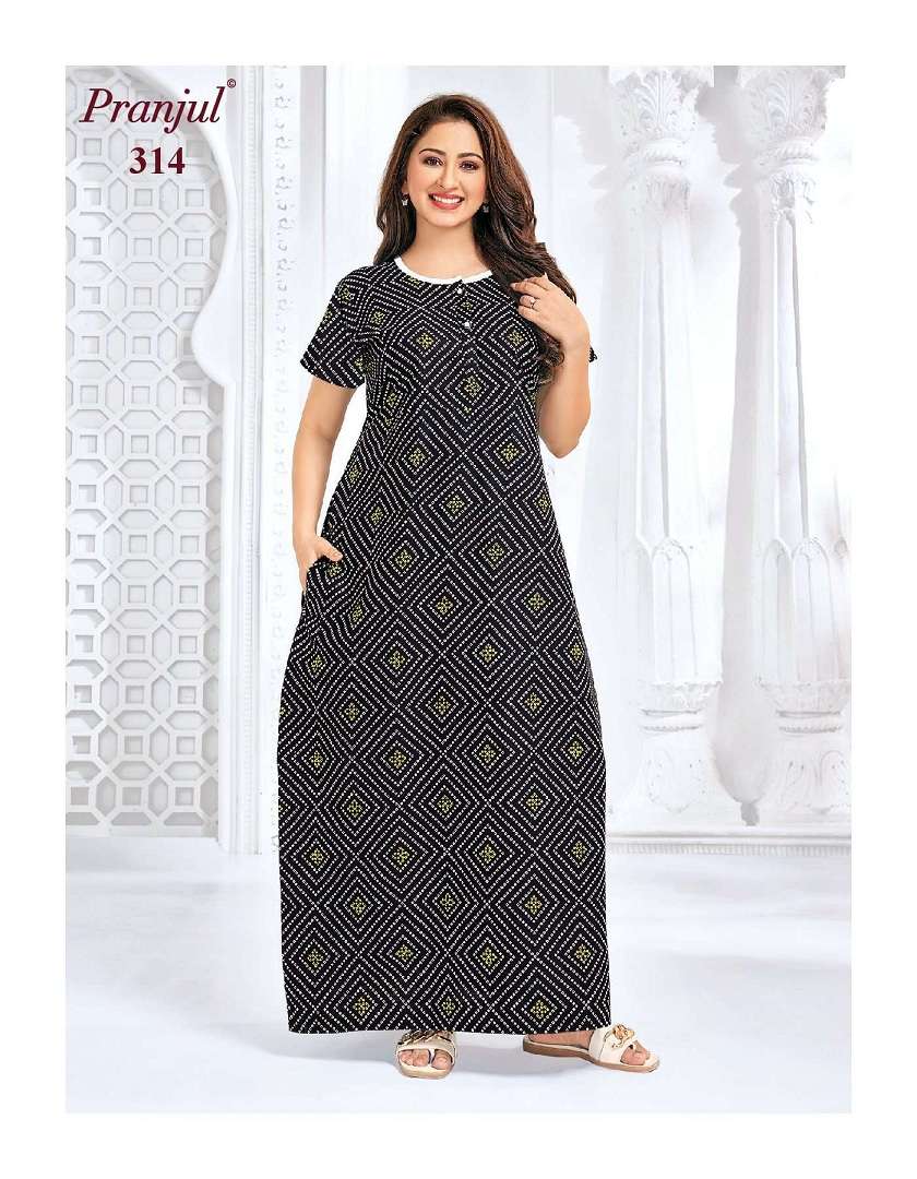 Pranjul Pragati Nighties Vol-5 - Wholesale Catalog