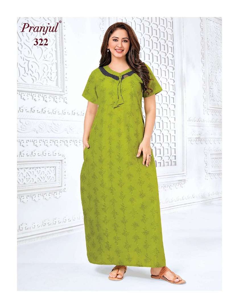 Pranjul Pragati Nighties Vol-5 - Wholesale Catalog