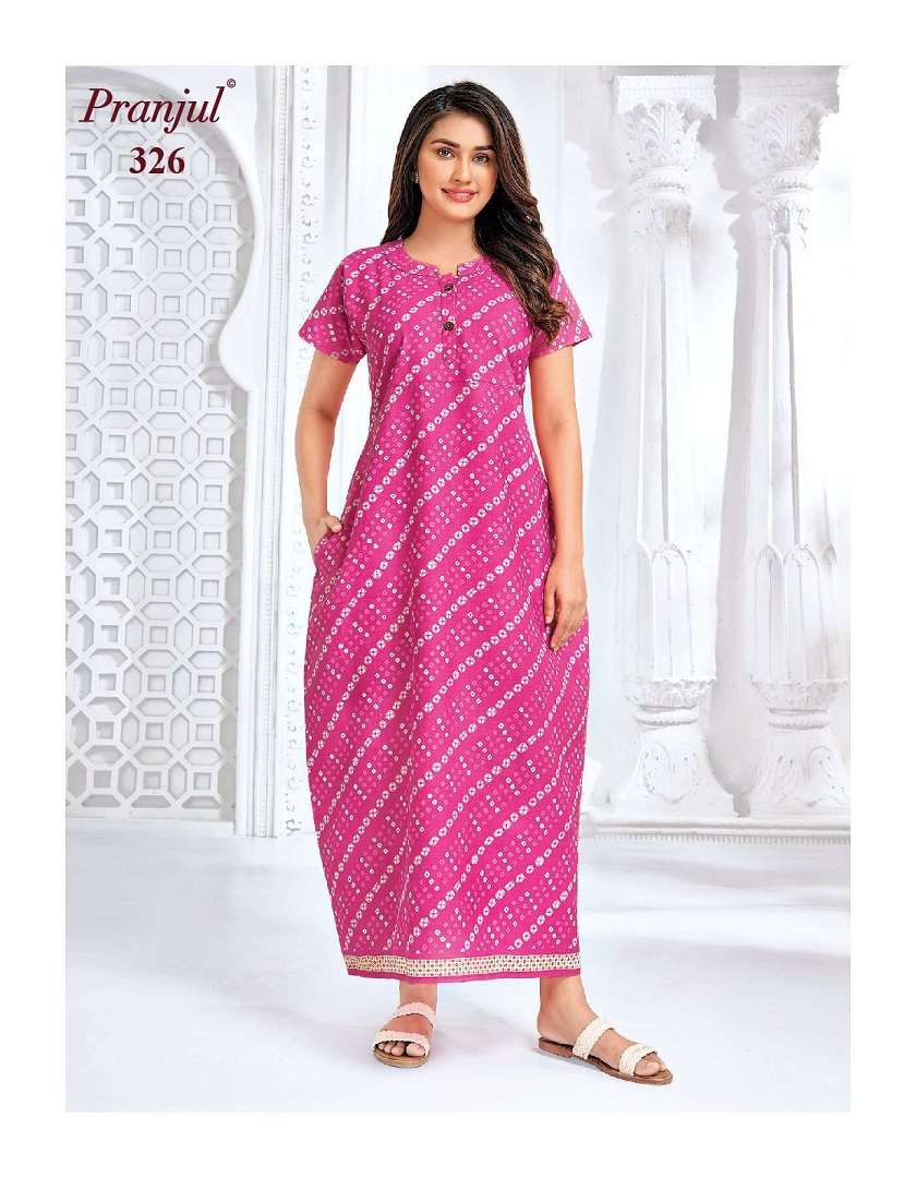 Pranjul Pragati Nighties Vol-5 - Wholesale Catalog