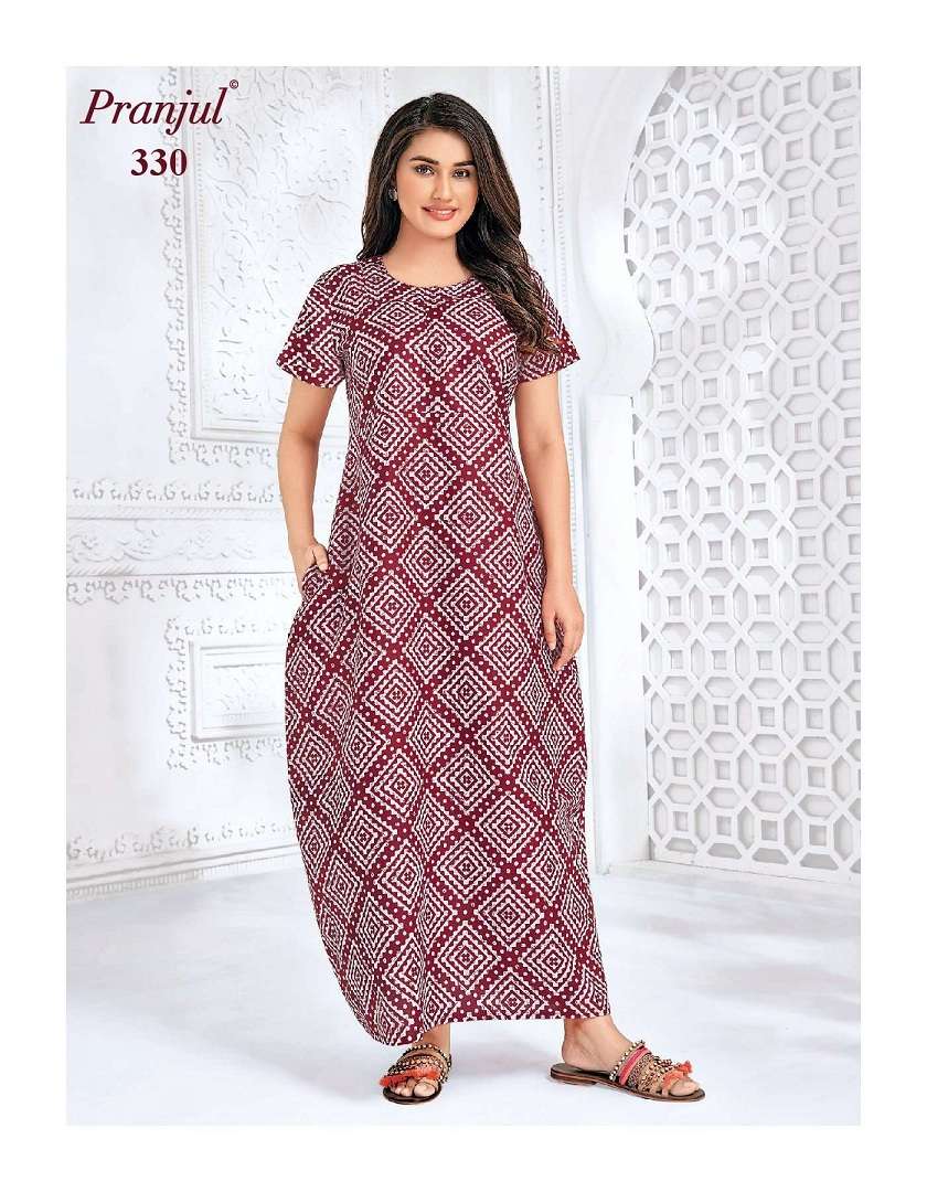 Pranjul Pragati Nighties Vol-5 - Wholesale Catalog