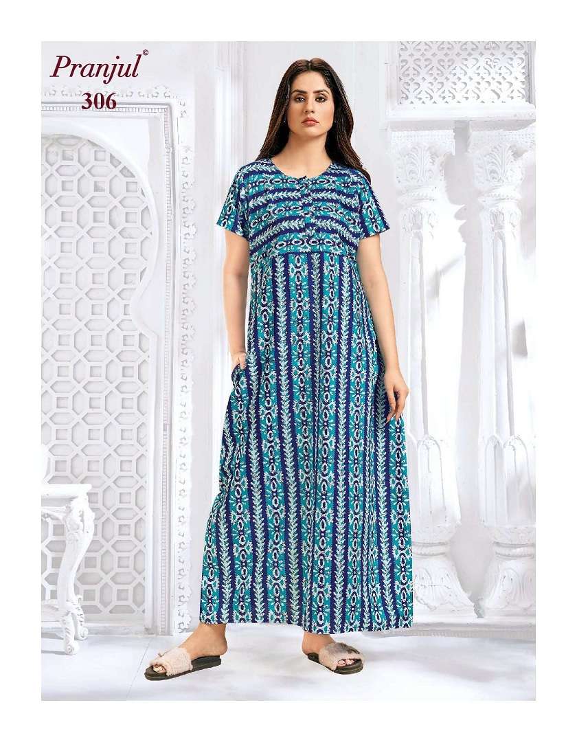 Pranjul Pragati Nighties Vol-5 - Wholesale Catalog