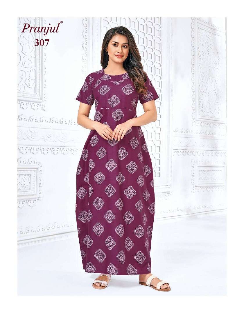 Pranjul Pragati Nighties Vol-5 - Wholesale Catalog